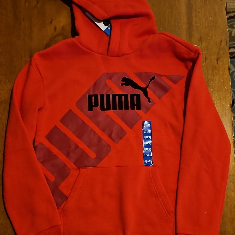 Puma Bold Red Hoodie